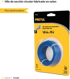 Hilo Redondo para Desbrozadora HIDE-65 PETRUL9